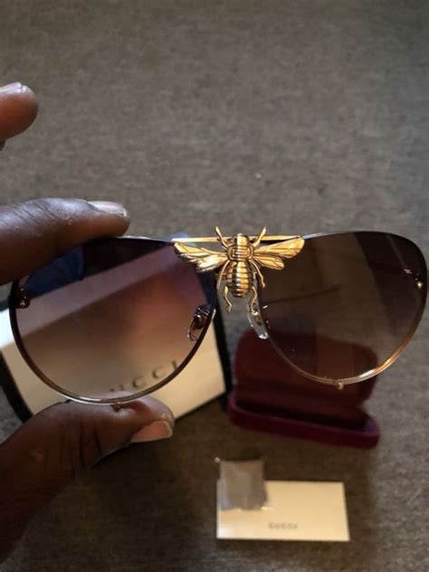 gucci bee charm|gucci charm sunglasses.